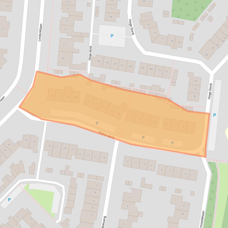 Kaart van postcodegebied 4942BL.