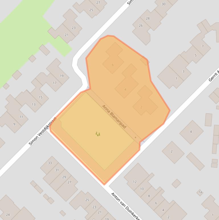 Kaart van postcodegebied 4942DR.