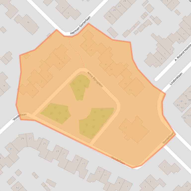 Kaart van postcodegebied 4942EC.