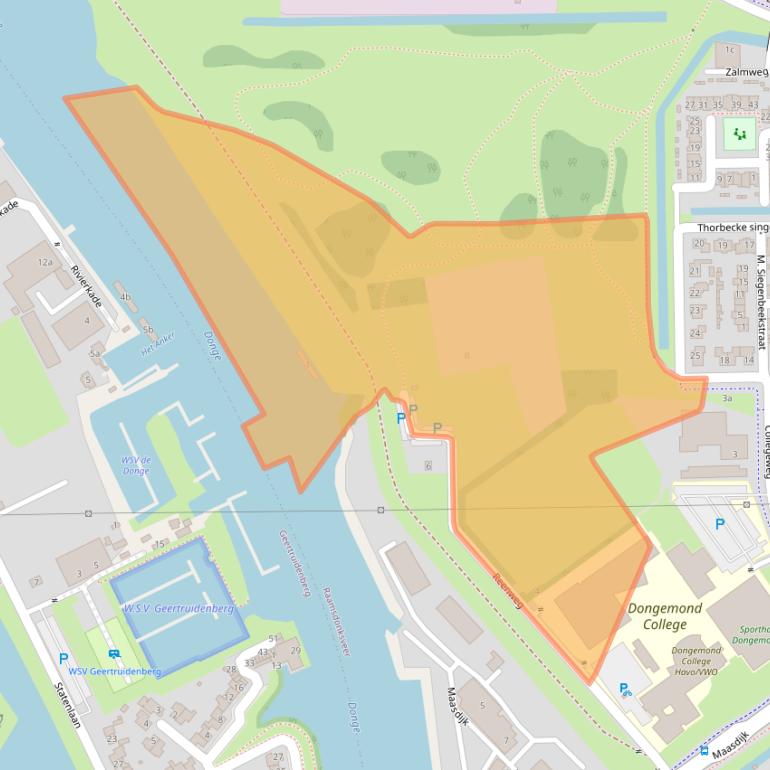 Kaart van postcodegebied 4942VB.