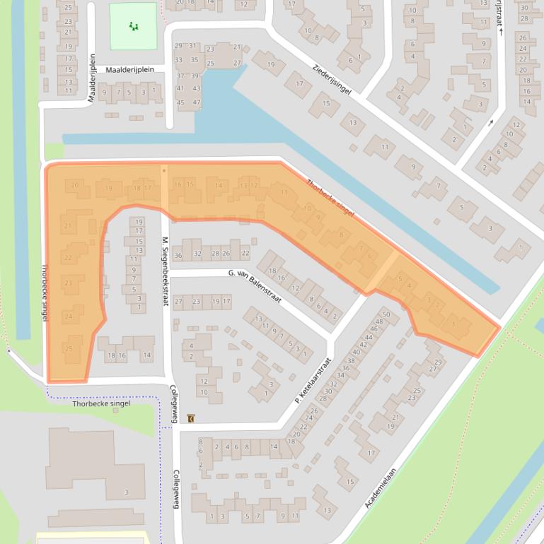 Kaart van postcodegebied 4942VL.