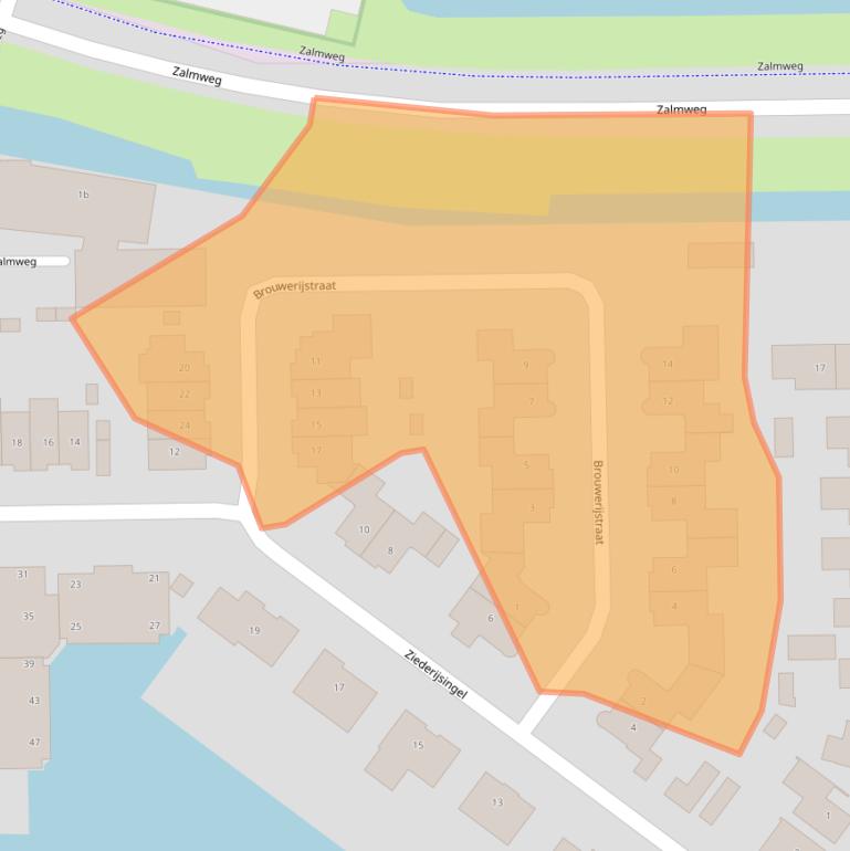 Kaart van postcodegebied 4942VN.