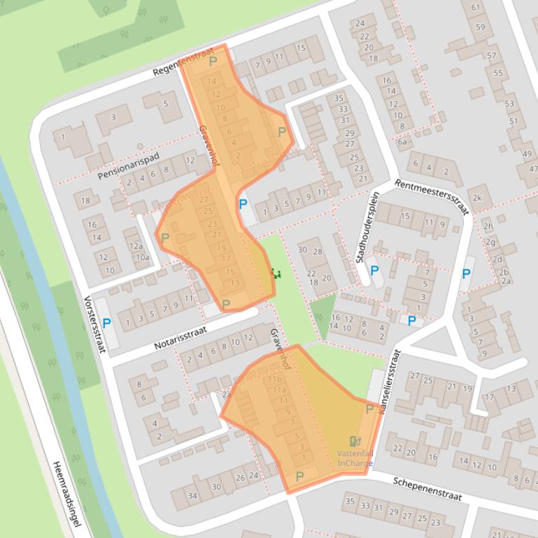 Kaart van postcodegebied 4944VM.