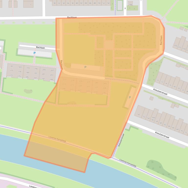 Kaart van postcodegebied 5011BC.