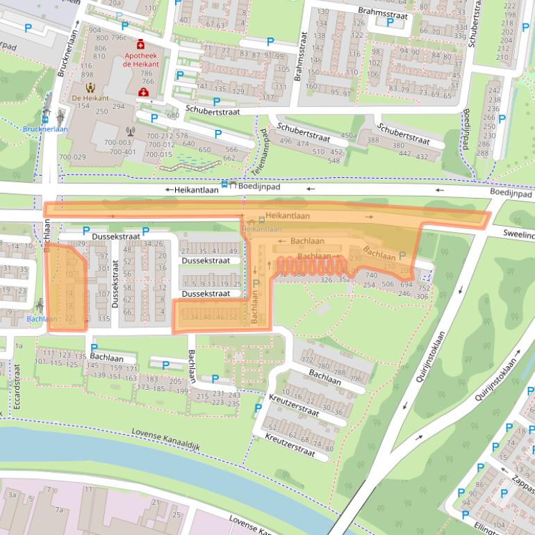 Kaart van postcodegebied 5011BD.