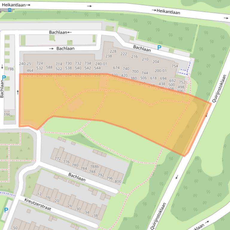 Kaart van postcodegebied 5011BE.