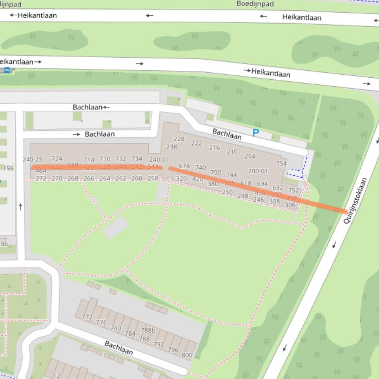 Kaart van postcodegebied 5011BL.