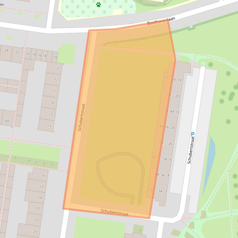 Kaart van postcodegebied 5011CH.