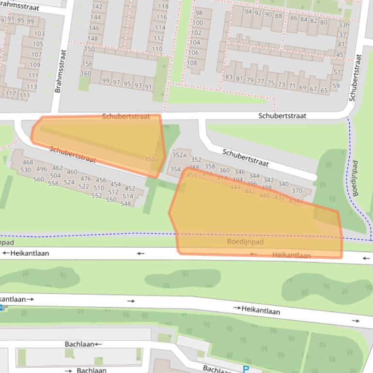 Kaart van postcodegebied 5011CP.