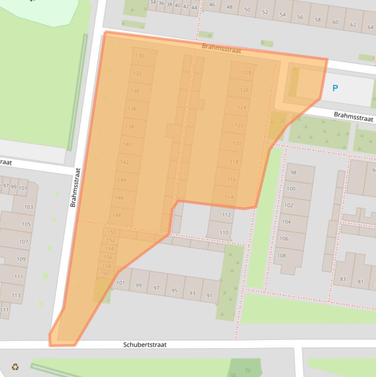Kaart van postcodegebied 5011DD.