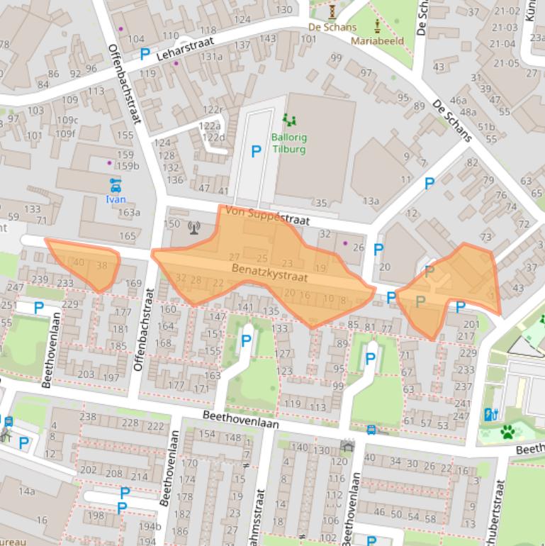 Kaart van postcodegebied 5011ED.