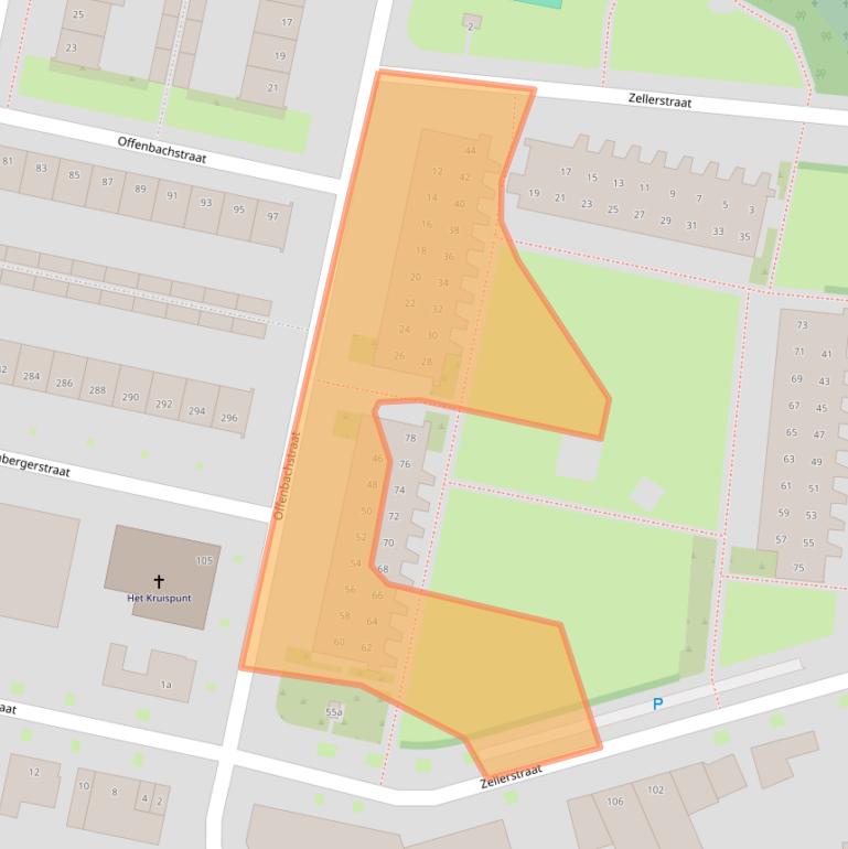 Kaart van postcodegebied 5011EJ.