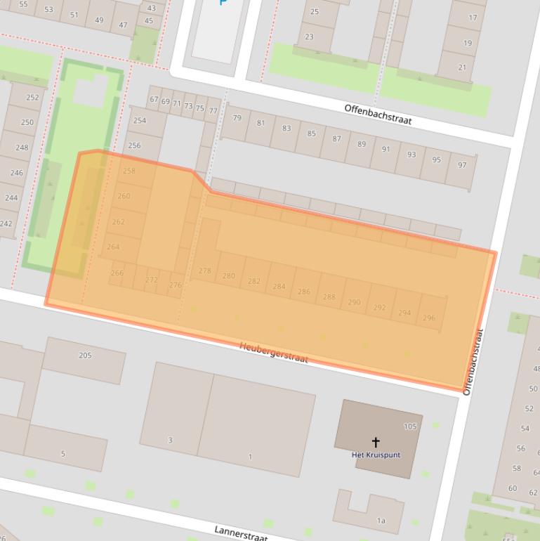 Kaart van postcodegebied 5011GH.