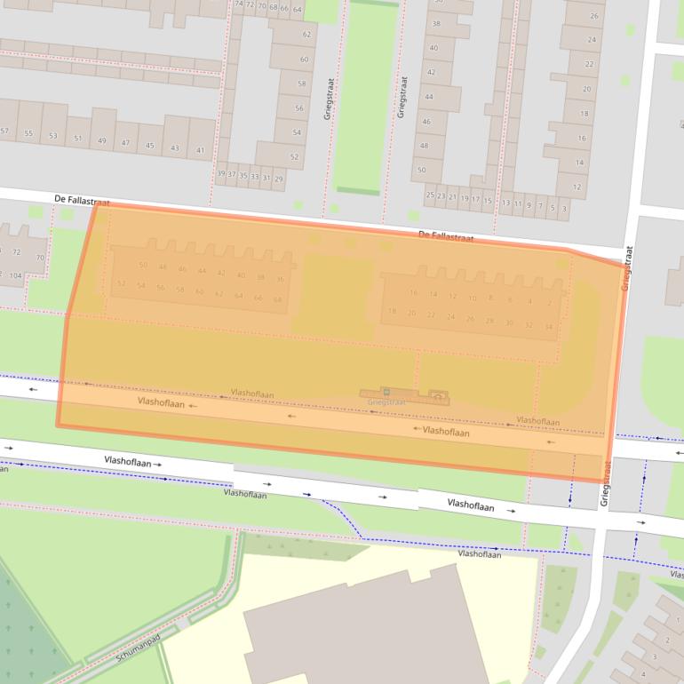 Kaart van postcodegebied 5011HB.