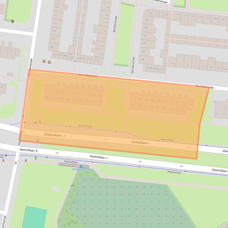 Kaart van postcodegebied 5011HC.