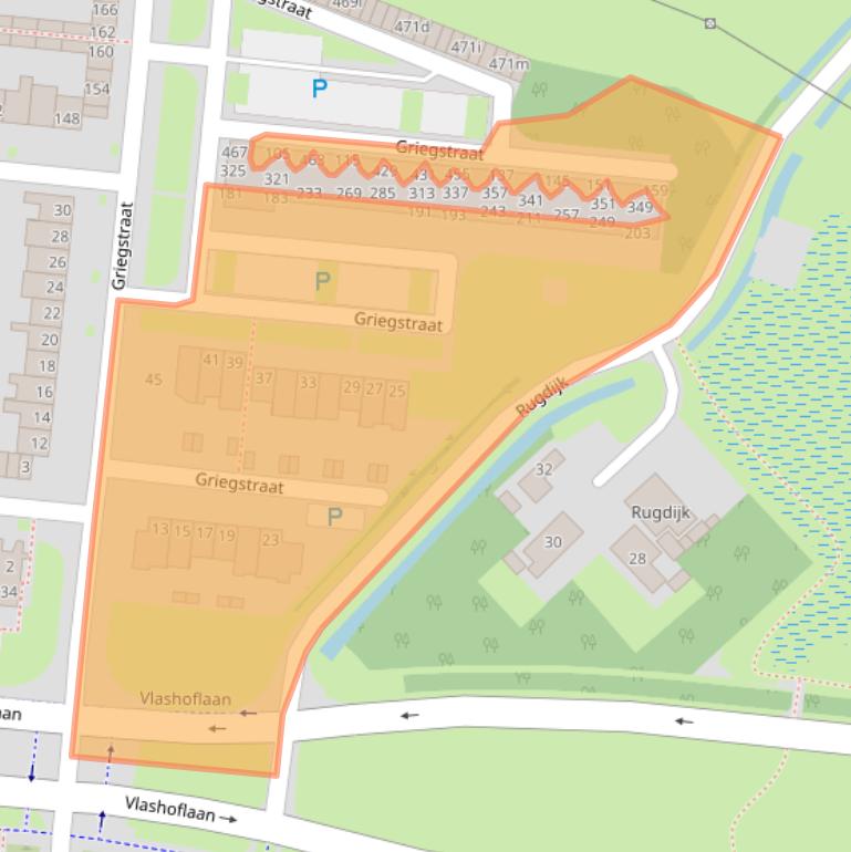 Kaart van postcodegebied 5011HG.