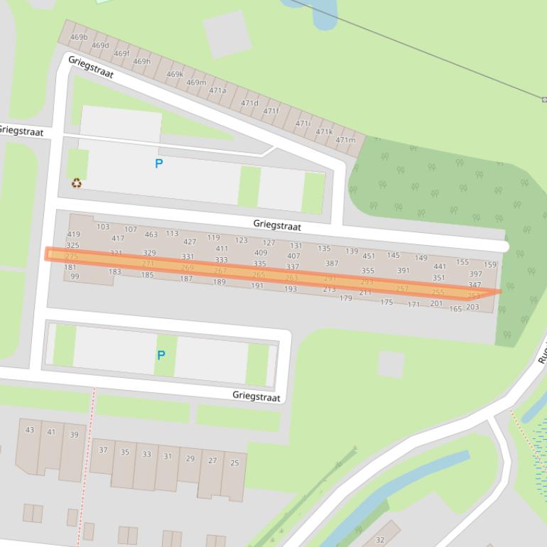 Kaart van postcodegebied 5011HH.