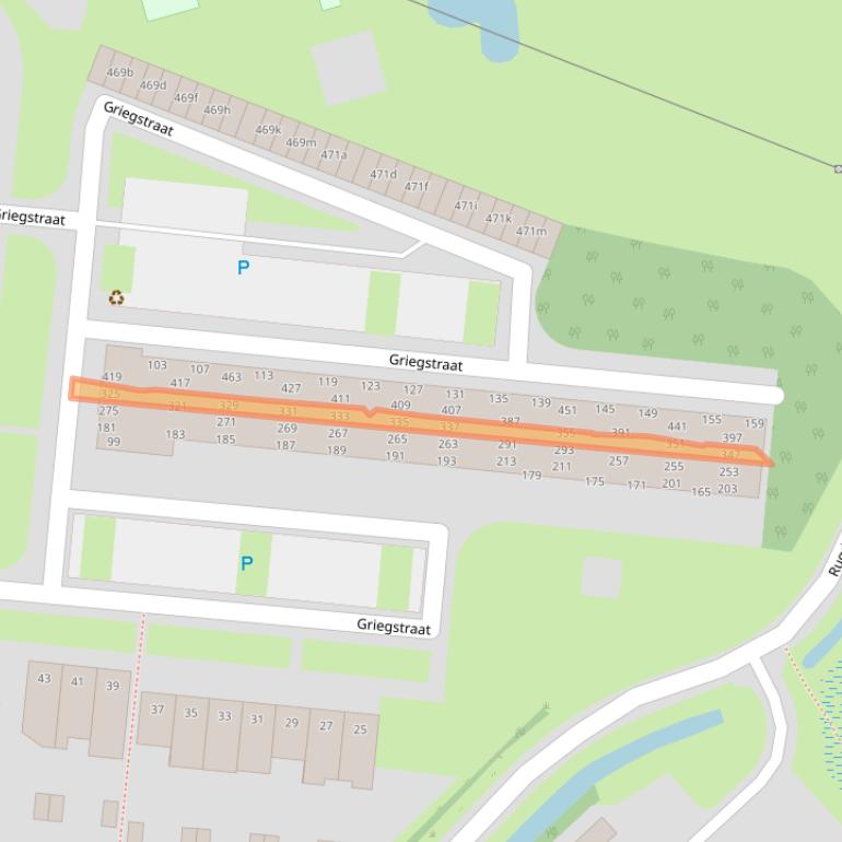 Kaart van postcodegebied 5011HJ.