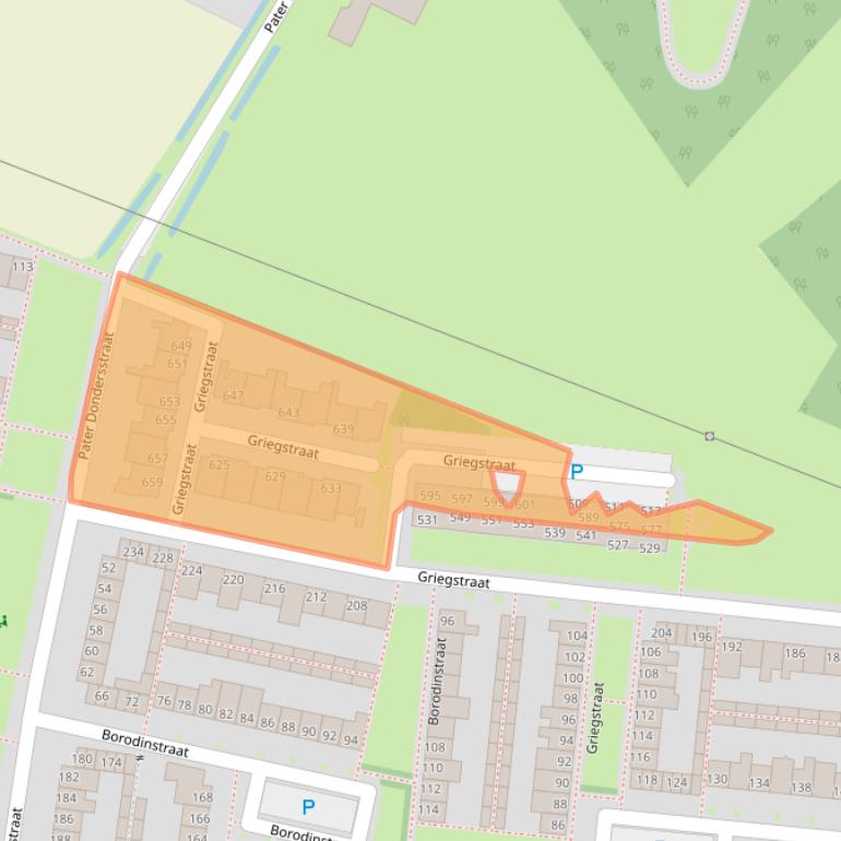 Kaart van postcodegebied 5011HN.