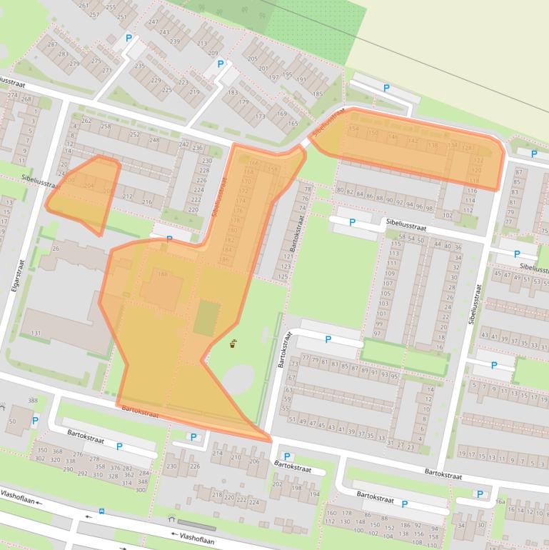 Kaart van postcodegebied 5011JT.