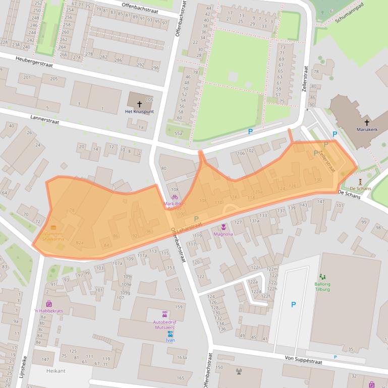 Kaart van postcodegebied 5011KD.