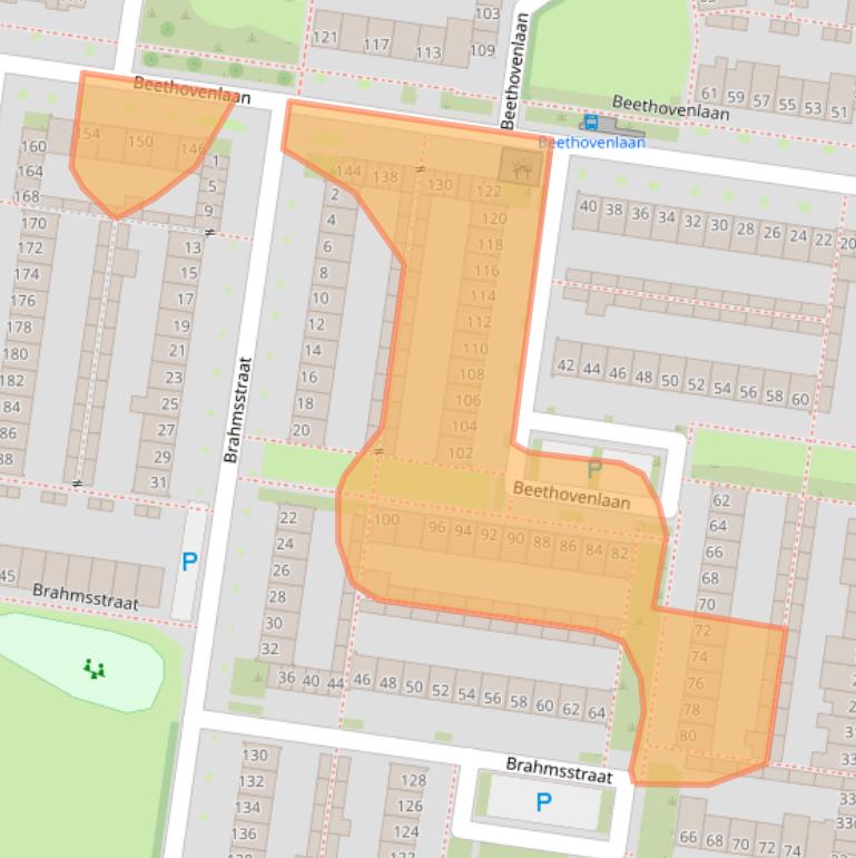 Kaart van postcodegebied 5011LL.