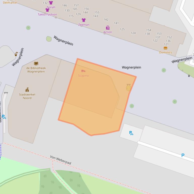 Kaart van postcodegebied 5011LZ.