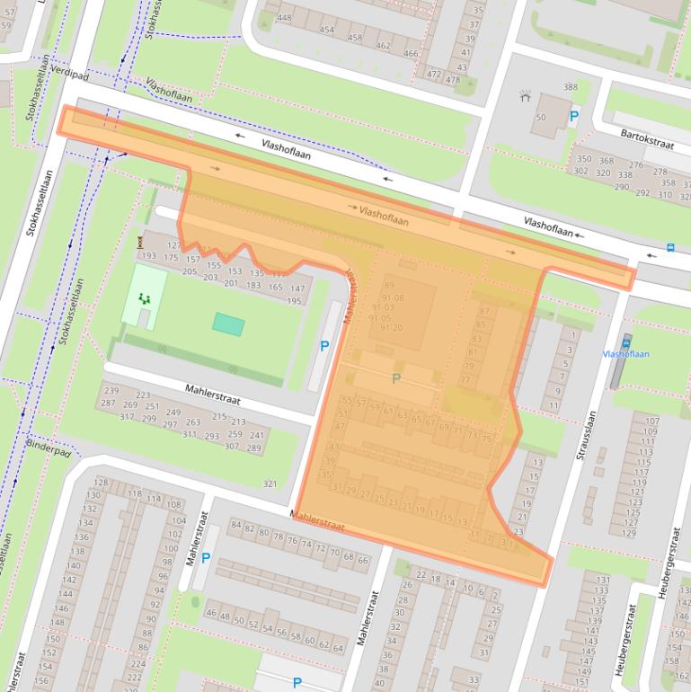 Kaart van postcodegebied 5011MA.