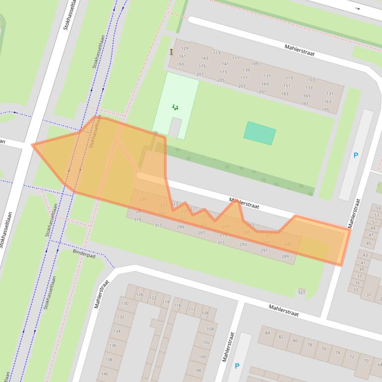 Kaart van postcodegebied 5011MD.