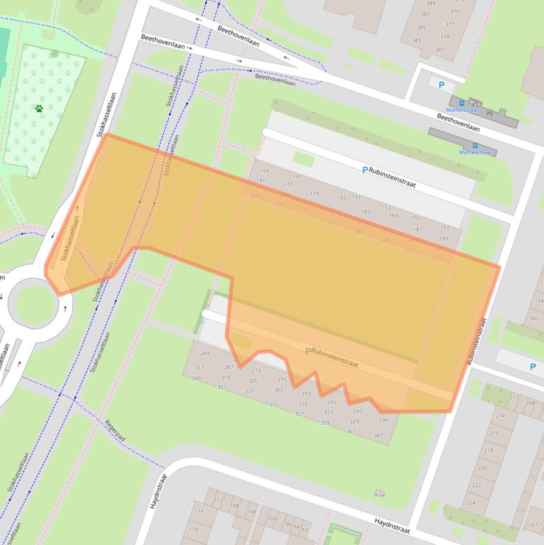 Kaart van postcodegebied 5011NB.
