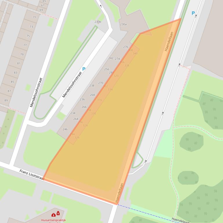 Kaart van postcodegebied 5011PJ.