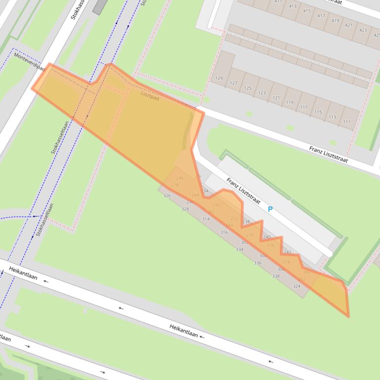 Kaart van postcodegebied 5011RH.