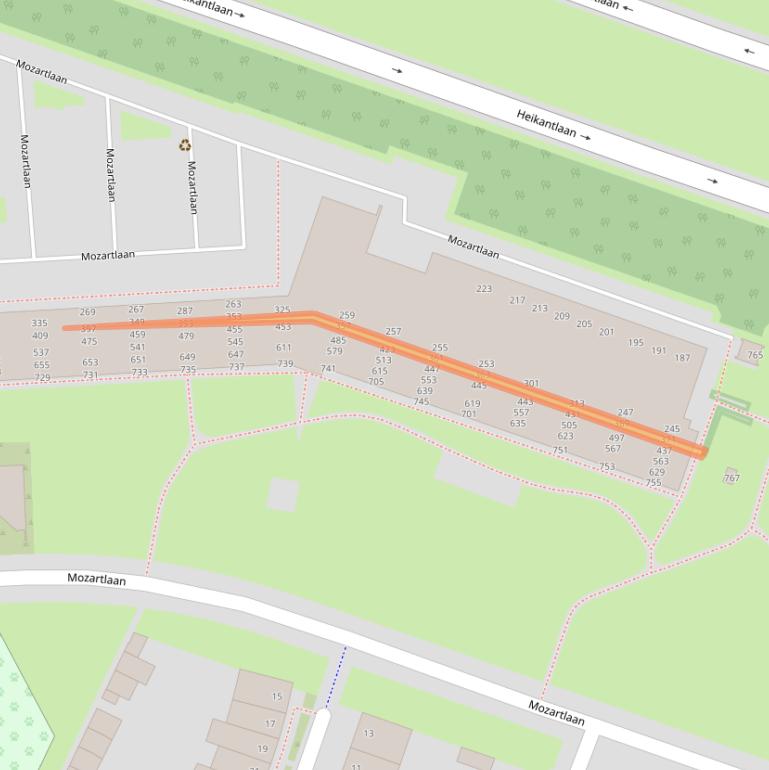 Kaart van postcodegebied 5011SJ.