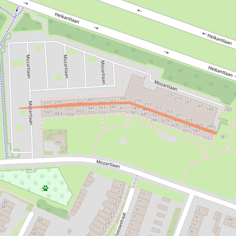 Kaart van postcodegebied 5011SK.