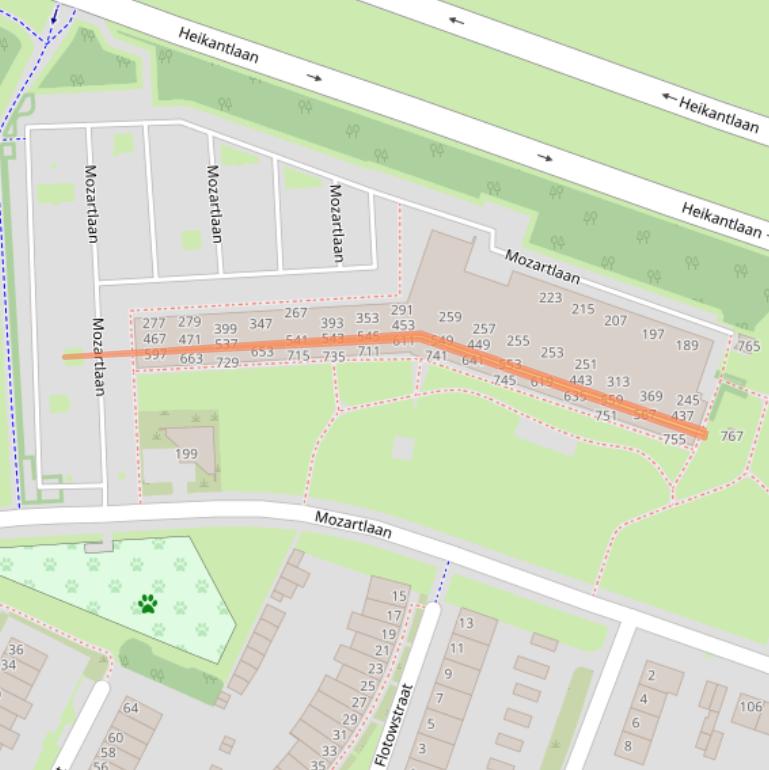 Kaart van postcodegebied 5011SN.