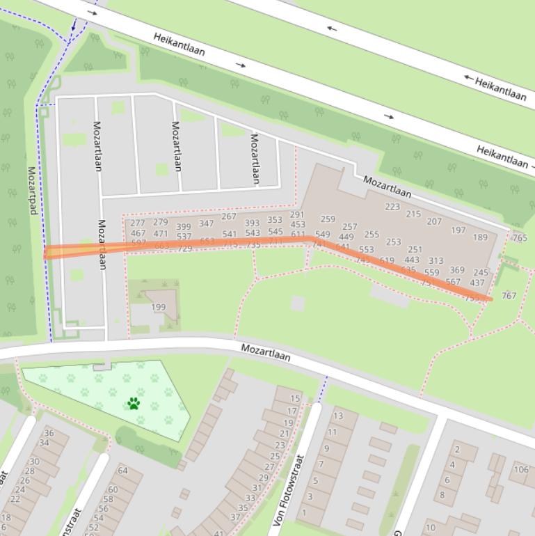 Kaart van postcodegebied 5011SR.