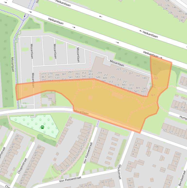 Kaart van postcodegebied 5011ST.