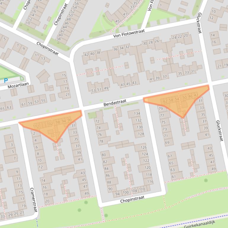 Kaart van postcodegebied 5011TC.