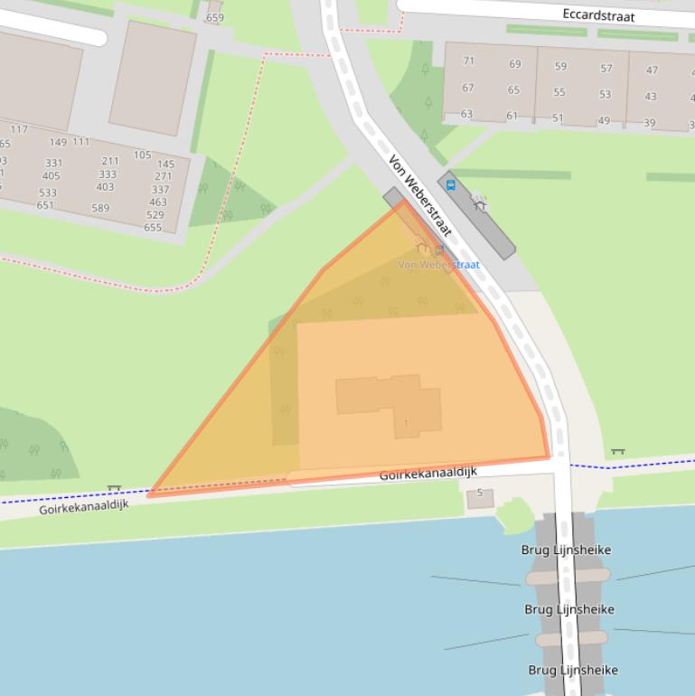 Kaart van postcodegebied 5011VA.