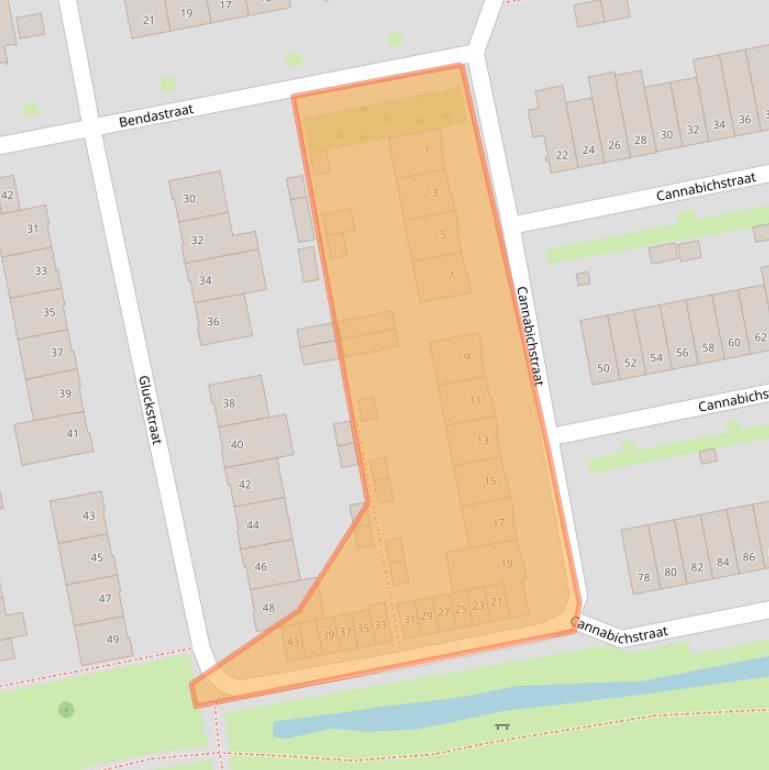 Kaart van postcodegebied 5011VB.