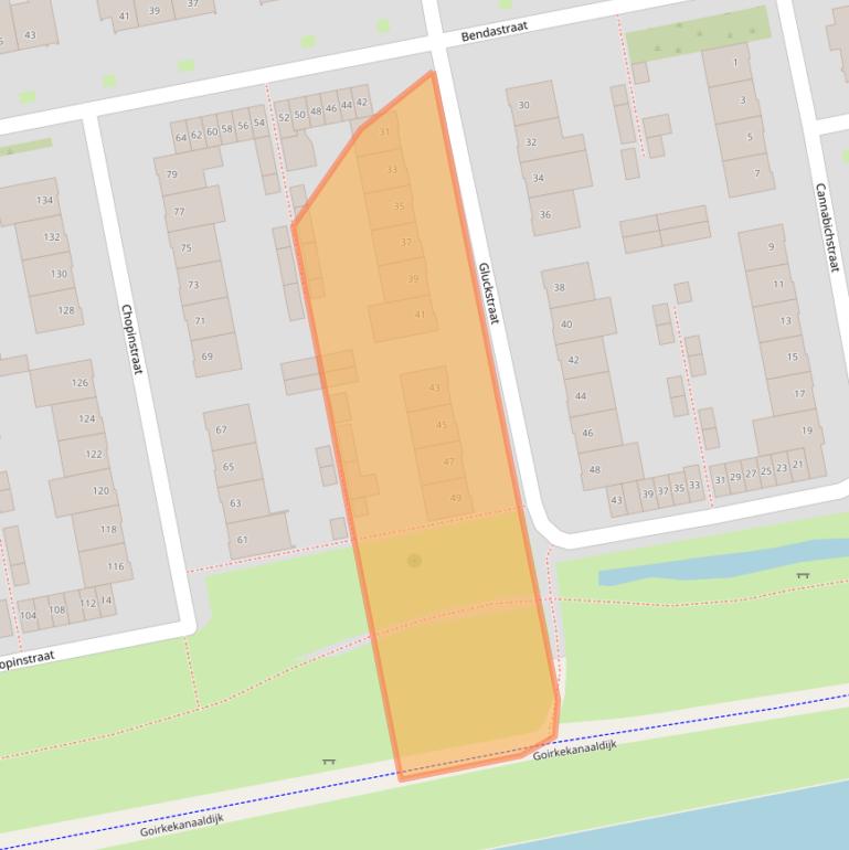 Kaart van postcodegebied 5011VE.