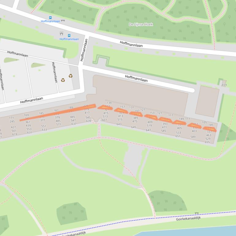 Kaart van postcodegebied 5011WD.