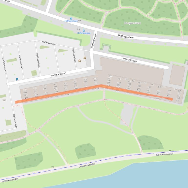 Kaart van postcodegebied 5011WL.