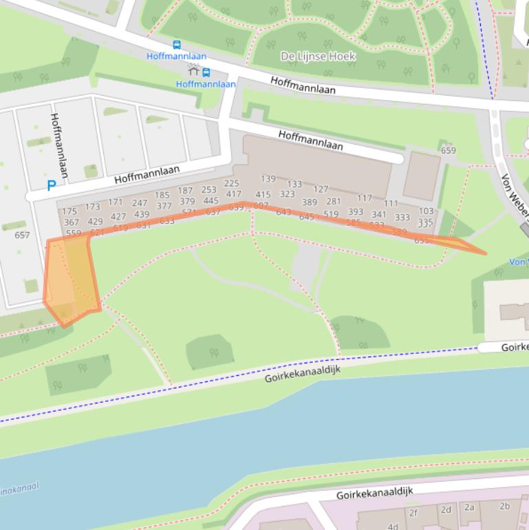 Kaart van postcodegebied 5011WN.