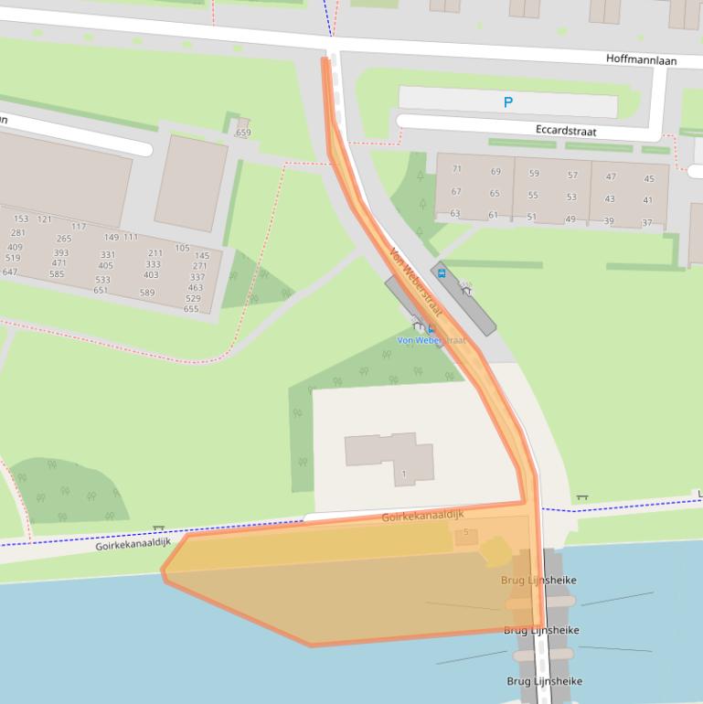 Kaart van postcodegebied 5011WR.