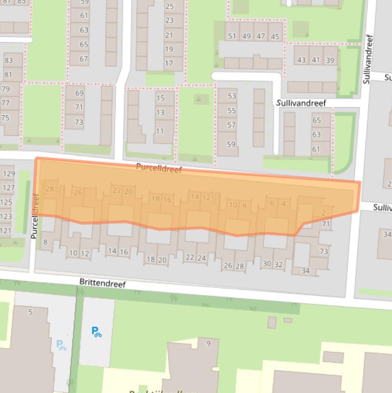 Kaart van postcodegebied 5012AL.