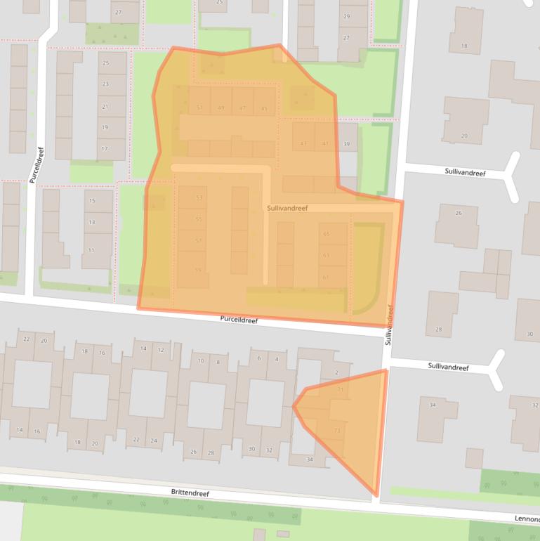 Kaart van postcodegebied 5012AN.