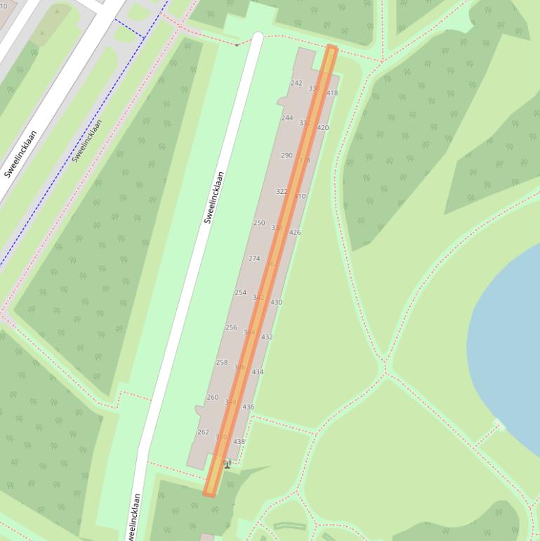 Kaart van postcodegebied 5012BC.