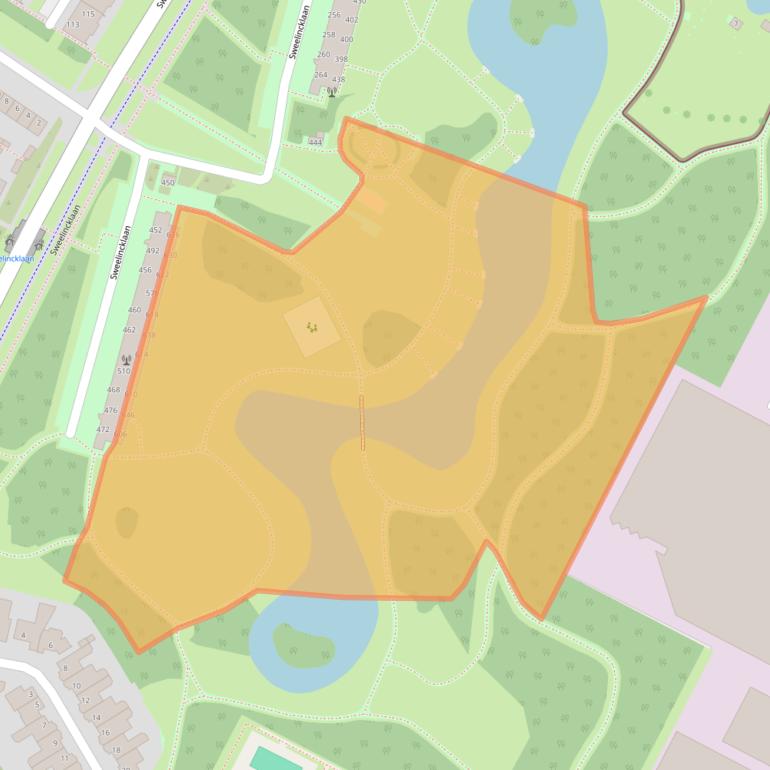 Kaart van postcodegebied 5012BJ.