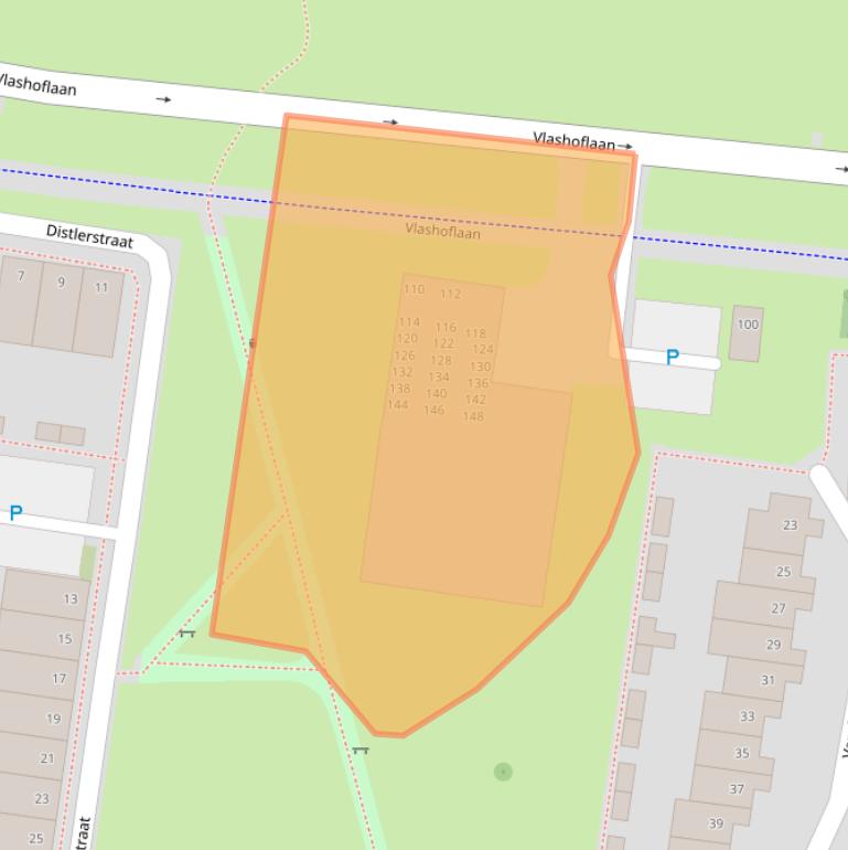 Kaart van postcodegebied 5012KS.